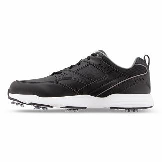 Men's Footjoy Golf Spikes Golf Shoes Black NZ-588666